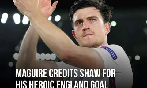 'Quả tạt bóng tuyệt vời của Luke Shaw'