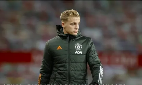 Xác nhận khả năng Van de Beek chuyển tới Arsenal