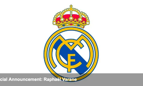 Real Madrid chính thức thông báo vụ Varane - Man Utd