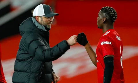 Rõ khả năng Pogba rời M.U tới Liverpool