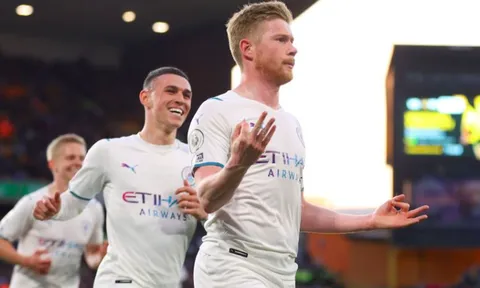 De Bruyne phản ứng về màn ăn mừng 'chào đón' Haaland