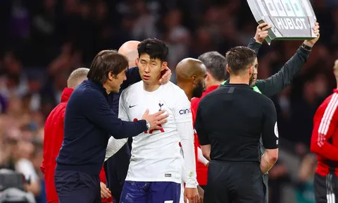 Son Heung-min nói gì sau khi thái độ với Conte?