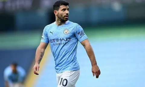 Sergio Aguero từ chối Barca, PSG vì tham vọng vượt mặt huyền thoại M.U