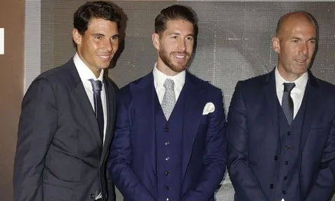 Sergio Ramos bày tỏ sự ngưỡng mộ đến chức vô địch của Rafael Nadal
