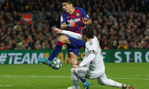 Sergio Ramos "bỏ túi" Messi, Suarez tại Camp Nou như thế nào?
