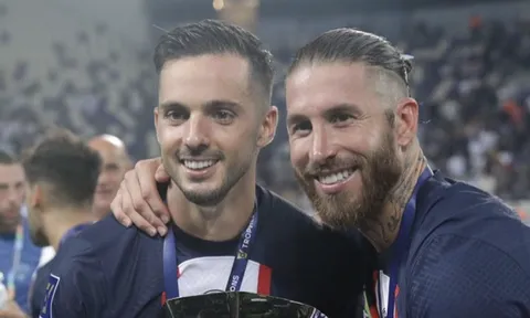 Sergio Ramos chơi hay ở trận Siêu cúp Pháp