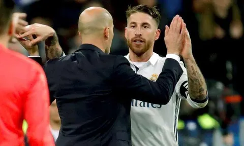 Sergio Ramos họp khẩn toàn đội, không có Zidane