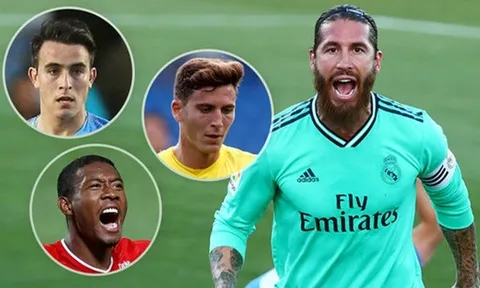 Sergio Ramos không gia hạn, Real xác định 3 ‘đá tảng’ về thay thế