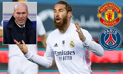 Sergio Ramos từ chối gia hạn, đại chiến M.U-PSG bắt đầu