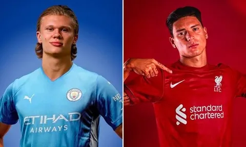 Siêu cúp Anh mong chờ 2 'họng pháo' Haaland và Nunez
