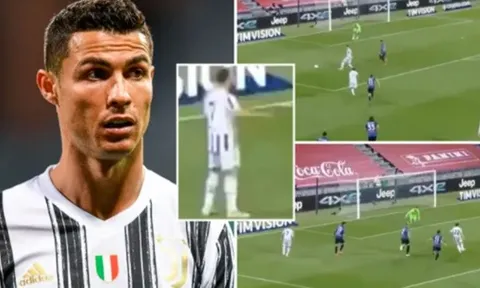 Siêu phẩm kiến tạo của Ronaldo bị đồng đội bỏ lỡ