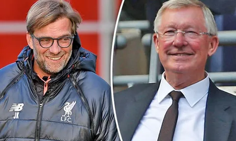 Sir Alex thốt lên 3 từ khi trao giải cho Jurgen Klopp
