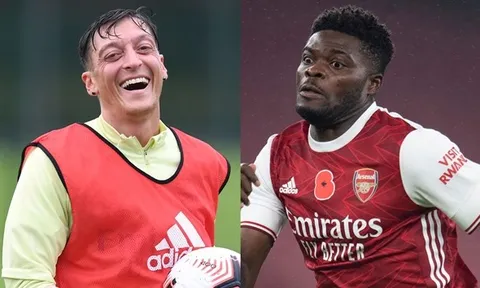 Paul Merson hiến kế cho Arsenal sử dụng Ozil và Partey