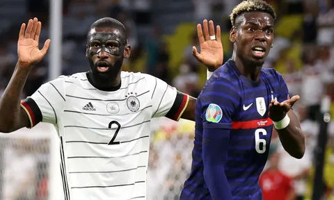 Rõ khả năng UEFA phạt Rudiger và Pogba sau trận Pháp - Đức