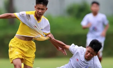 SLNA và Huế vào bán kết U15 Quốc gia
