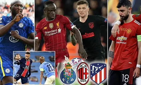 Số phận 4 ông kẹ Premier League tại vòng bảng C1 ra sao?