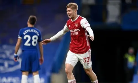 So sánh thành tích của Arsenal khi có và không có Emile Smith Rowe