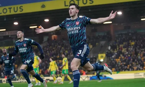 So sánh thành tích của Arsenal khi có và không có Tierney trong đội hình