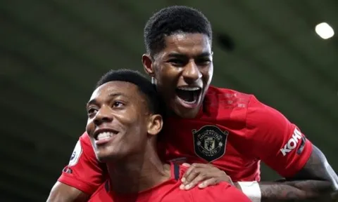 So sánh thống kê của Rashford và Martial kể từ năm 2016