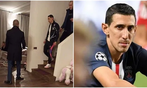 SỐC! Nhà Di Maria bị đột nhập, vợ con bị toán cướp bắt giữ đầy "bạo lực"