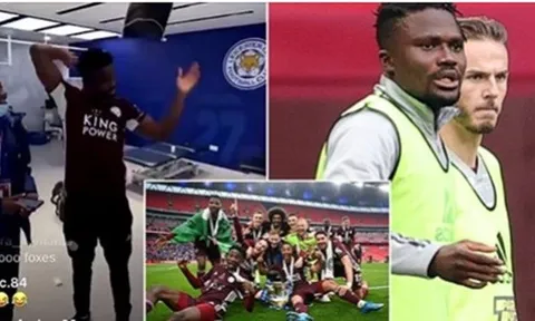 SỐC! Sao Leicester thẳng tay ném văng cờ hiệu Chelsea