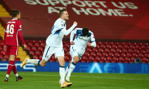 SỐC! Trước Atalanta, chỉ 4 CLB Italia đánh bại Liverpool tại Anfield