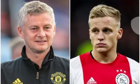 Solskjaer làm rõ vị trí của Van de Beek