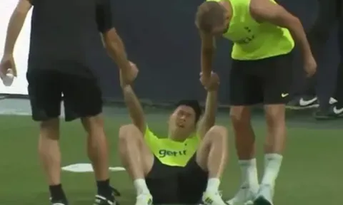 Son Heung Min, Harry Kane gục xuống sân vì bài tập ‘tàn bạo’ của Conte