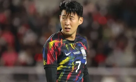 Son Heung-min nhận lỗi trong bàn thua của tuyển Hàn Quốc