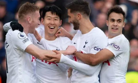 Son nã hat-trick, Tottenham củng cố vị trí trong top 4 Ngoại hạng Anh