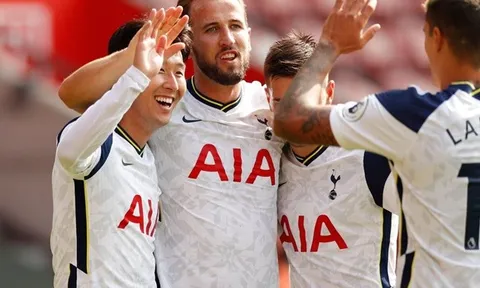 'Song sát' Kane - Son mở 'live show', Tottenham đè bẹp Southampton