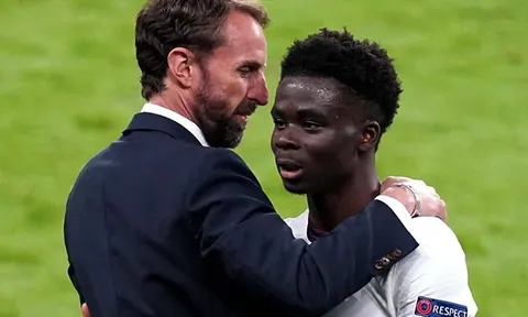 Southgate xác nhận, rõ khả năng ra sân của sao Arsenal trận Đan Mạch