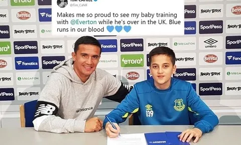 Đón tân binh, ''huyền thoại Cahill'' sắp được viết tiếp ở Goodison Park