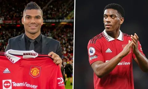 Đội hình M.U đấu Leicester: 2 cái tên OUT; Rõ Casemiro, Martial