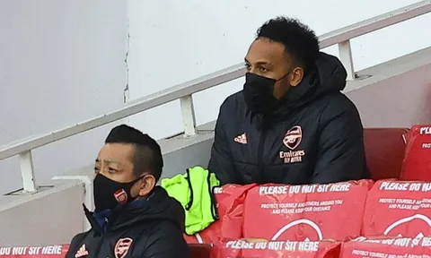 Cả đội Arsenal bắt đầu sợ hãi vì Aubameyang