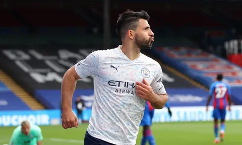 Aguero tiến sát kỷ lục "vô tiền khoáng hậu" của Rooney