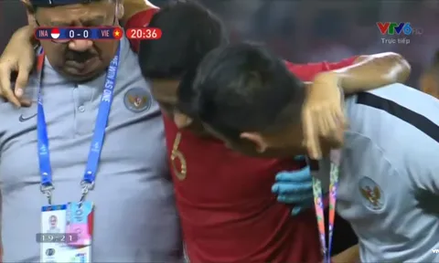 NÓNG! U22 Indonesia tổn thất lớn chỉ ít phút đối đầu U22 Việt Nam