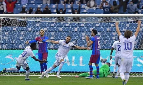 Sự toàn diện của Benzema giúp Real quật ngã Barca