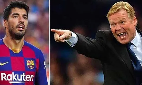 Koeman: "Làm gì có chuyện tôi bắt Suarez rời Barca"