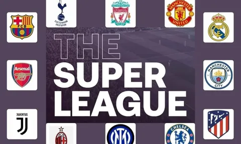 Man United và 9 CLB lớn tái khởi động dự án Super League