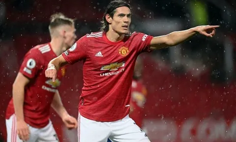 Sút 1 chạm xé toang mành lưới Leipzig, Cavani khẳng định bản năng sát thủ