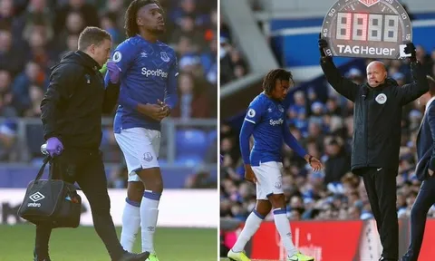 Tái ngộ Arsenal, Iwobi rời sân sau 11 phút
