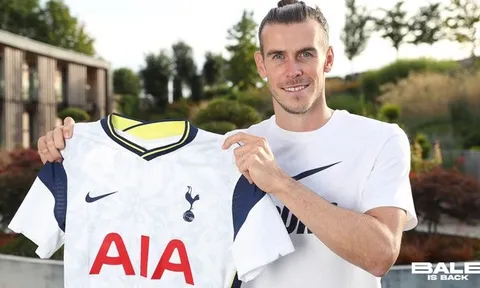 Tái xuất Premier League, Gareth Bale khoác số áo lạ lẫm ở Tottenham