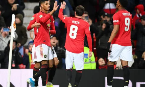 Tam tấu hủy diệt, Man United chính thức góp mặt tại bán kết League Cup