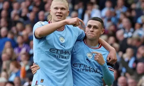 Tấn công điên cuồng, Haaland và Foden nhấn chìm Man Utd