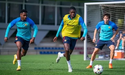 Tập luyện cật lực, Barca quyết trả đủ mối hận với Inter