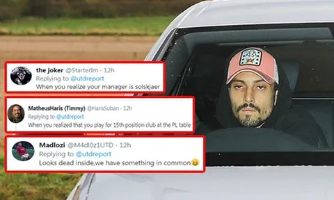 Telles thất thểu đến Carrington, CĐV Man Utd được dịp "cà khịa" đội nhà