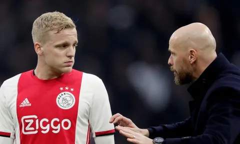 Ten Hag cảnh báo Van de Beek