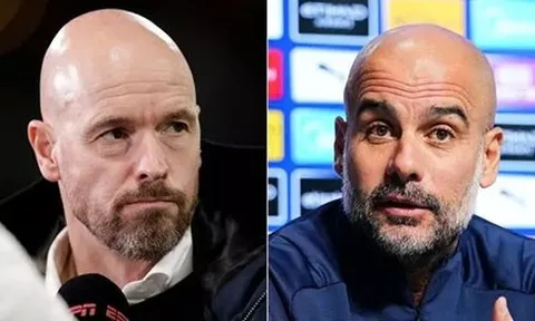 Ten Hag nhanh chóng đối đầu Pep Guardiola trên TTCN