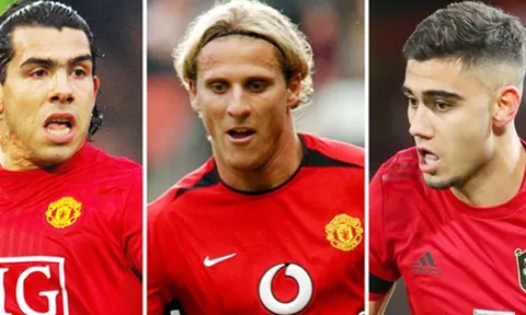 Nhìn lại 11 ngôi sao Nam Mỹ nổi bật nhất của Man United